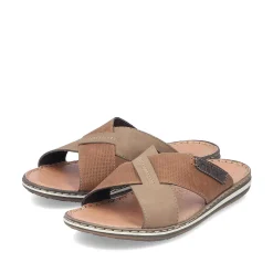 Rieker Mules & Slippers-Men'S Mules Light Brown
