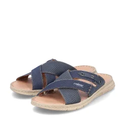 Rieker Mules & Slippers-Men'S Mules Navy Blue