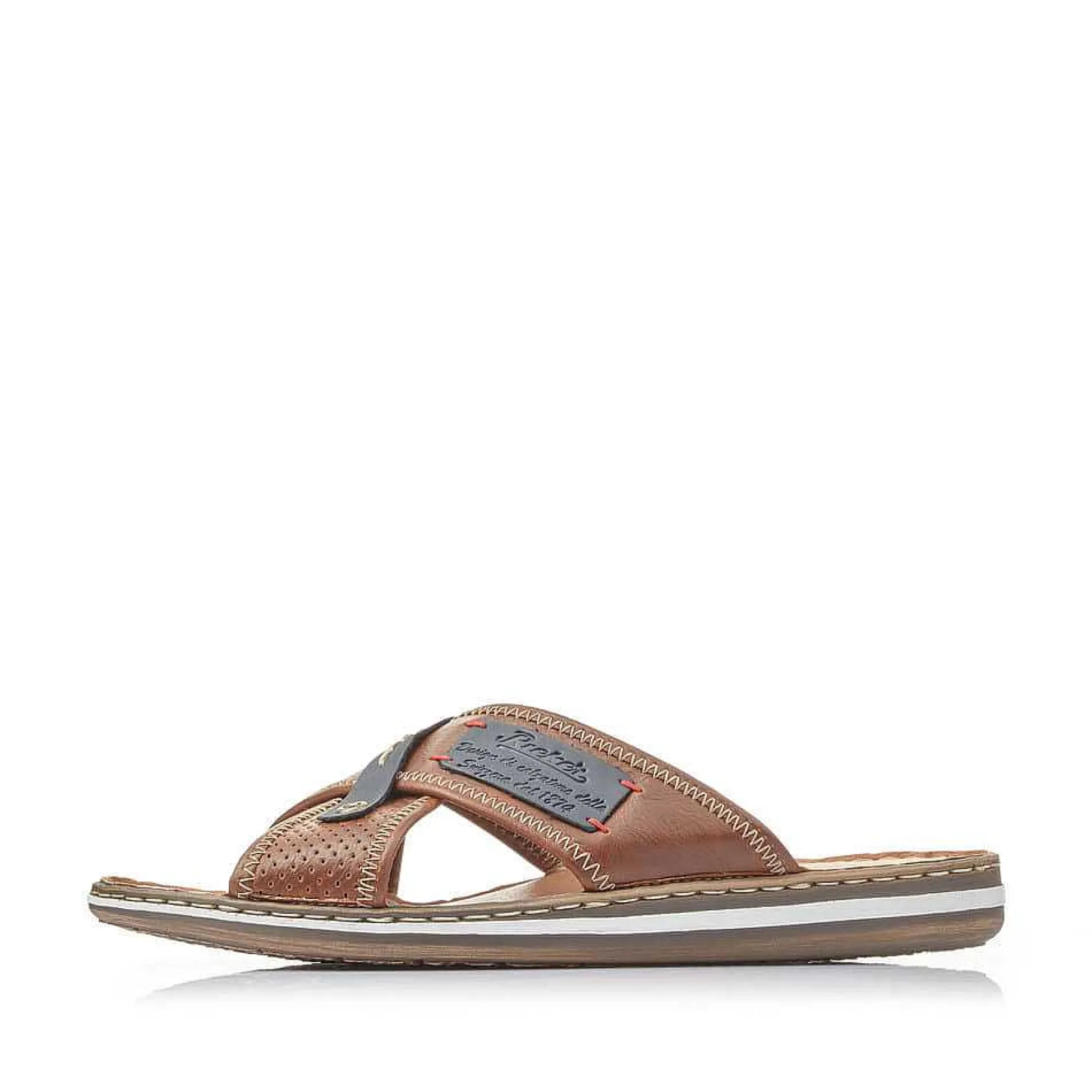 Rieker Mules & Slippers-Men'S Mules Nougat Brown