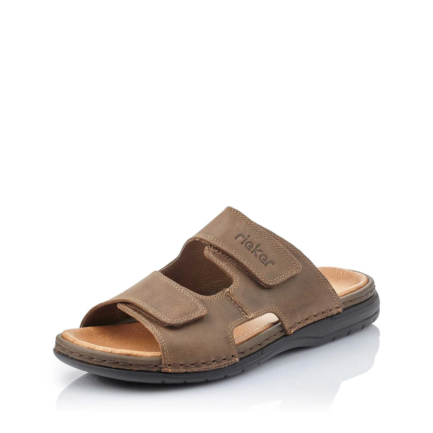 Rieker Mules & Slippers-Men'S Mules Nougat Brown