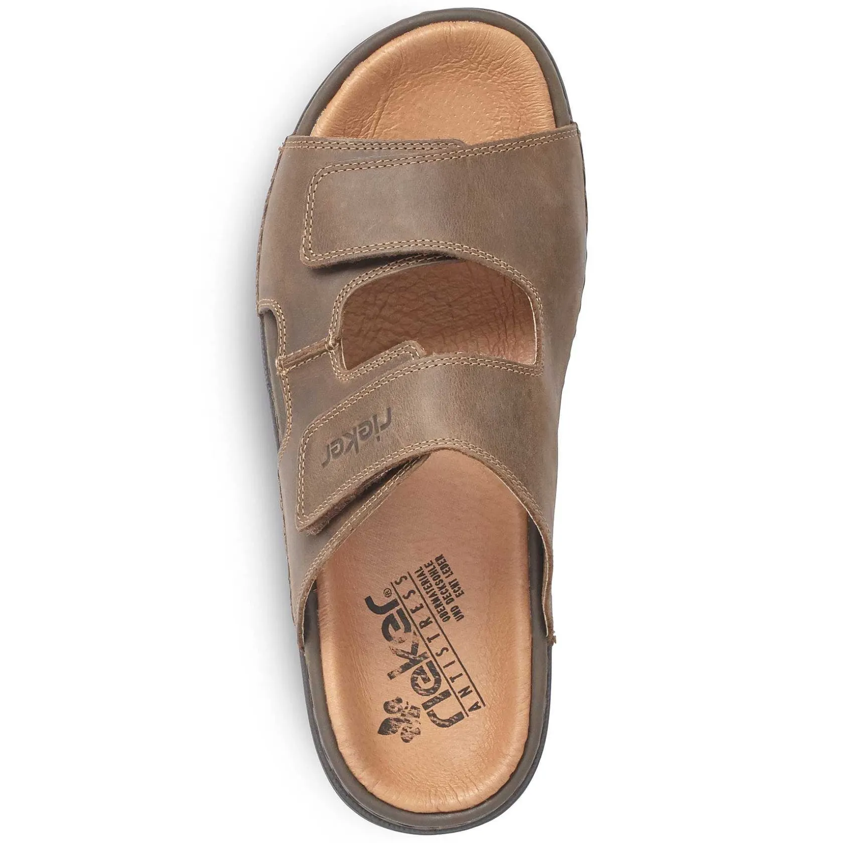 Rieker Mules & Slippers-Men'S Mules Nougat Brown