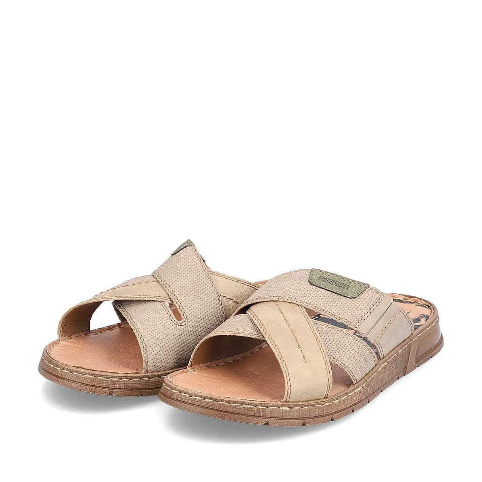 Rieker Mules & Slippers-Men'S Mules Nut Brown