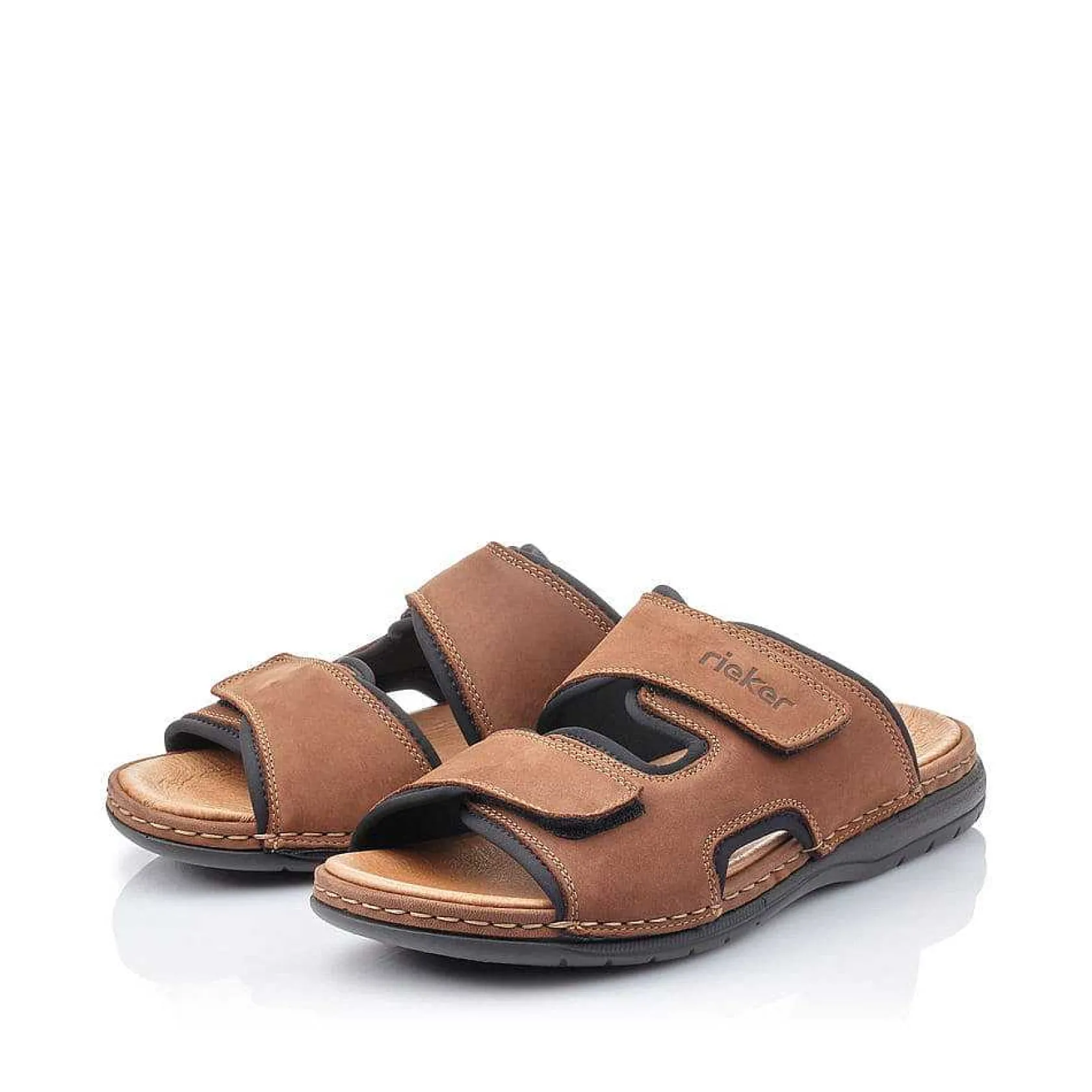 Rieker Mules & Slippers-Men'S Mules Nut Brown