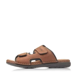 Rieker Mules & Slippers-Men'S Mules Nut Brown