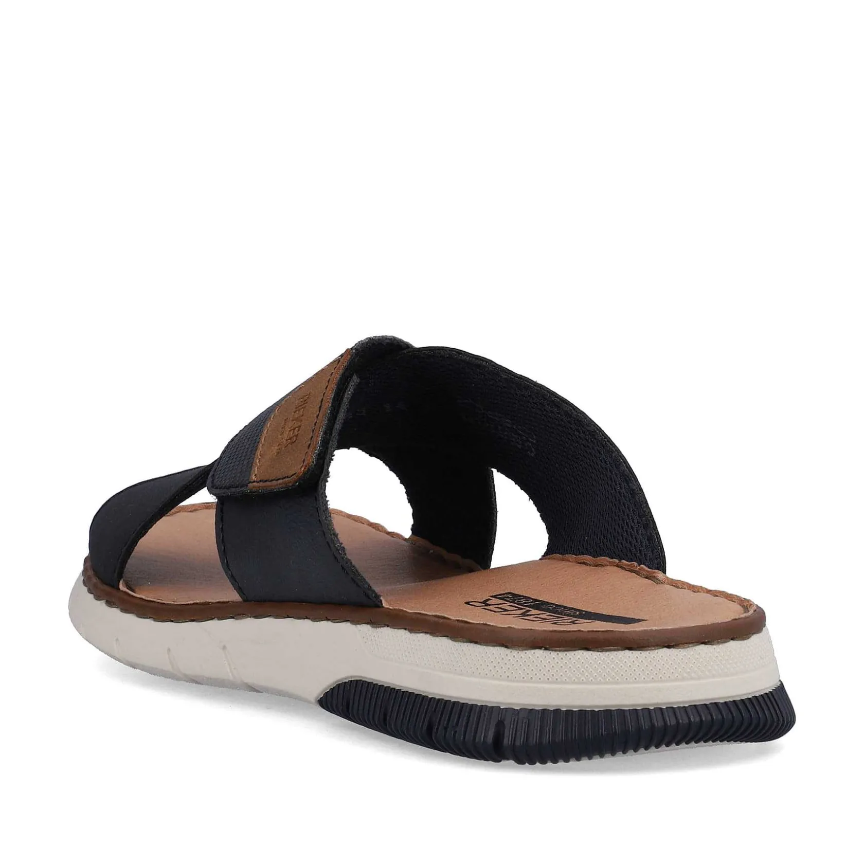 Rieker Summer Shoes-Men'S Mules Ocean Blue