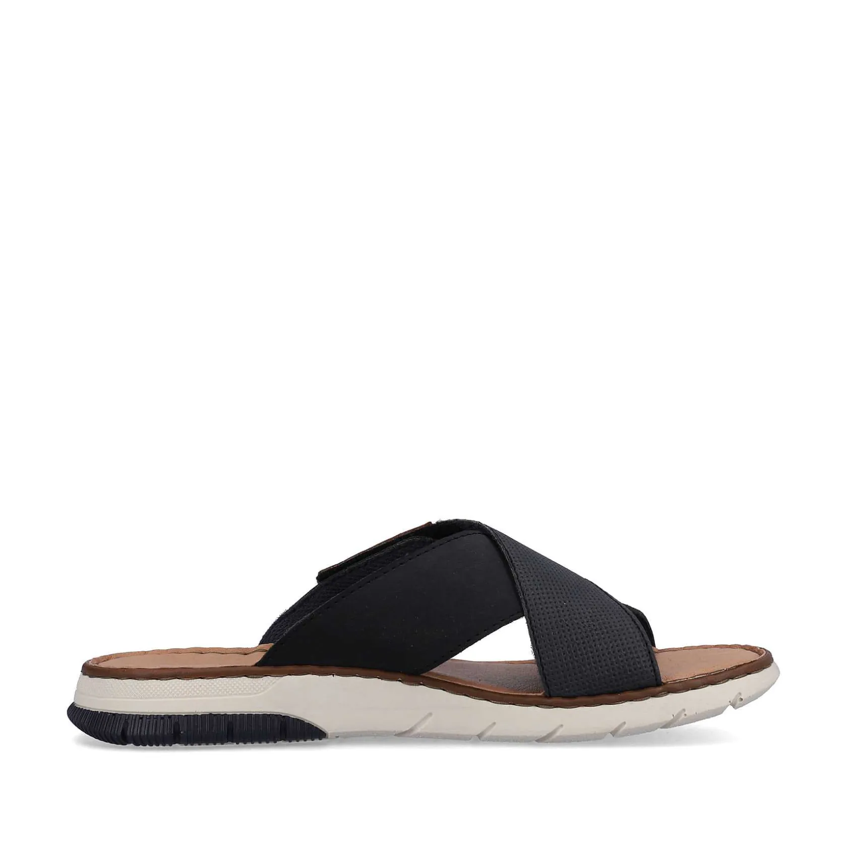 Rieker Summer Shoes-Men'S Mules Ocean Blue