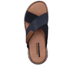 Rieker Summer Shoes-Men'S Mules Ocean Blue