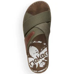 Rieker Mules & Slippers-Men'S Mules Olive Green