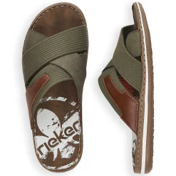 Rieker Mules & Slippers-Men'S Mules Olive Green