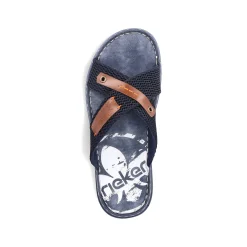 Rieker Mules & Slippers-Men'S Mules Pacific Blue-Brown