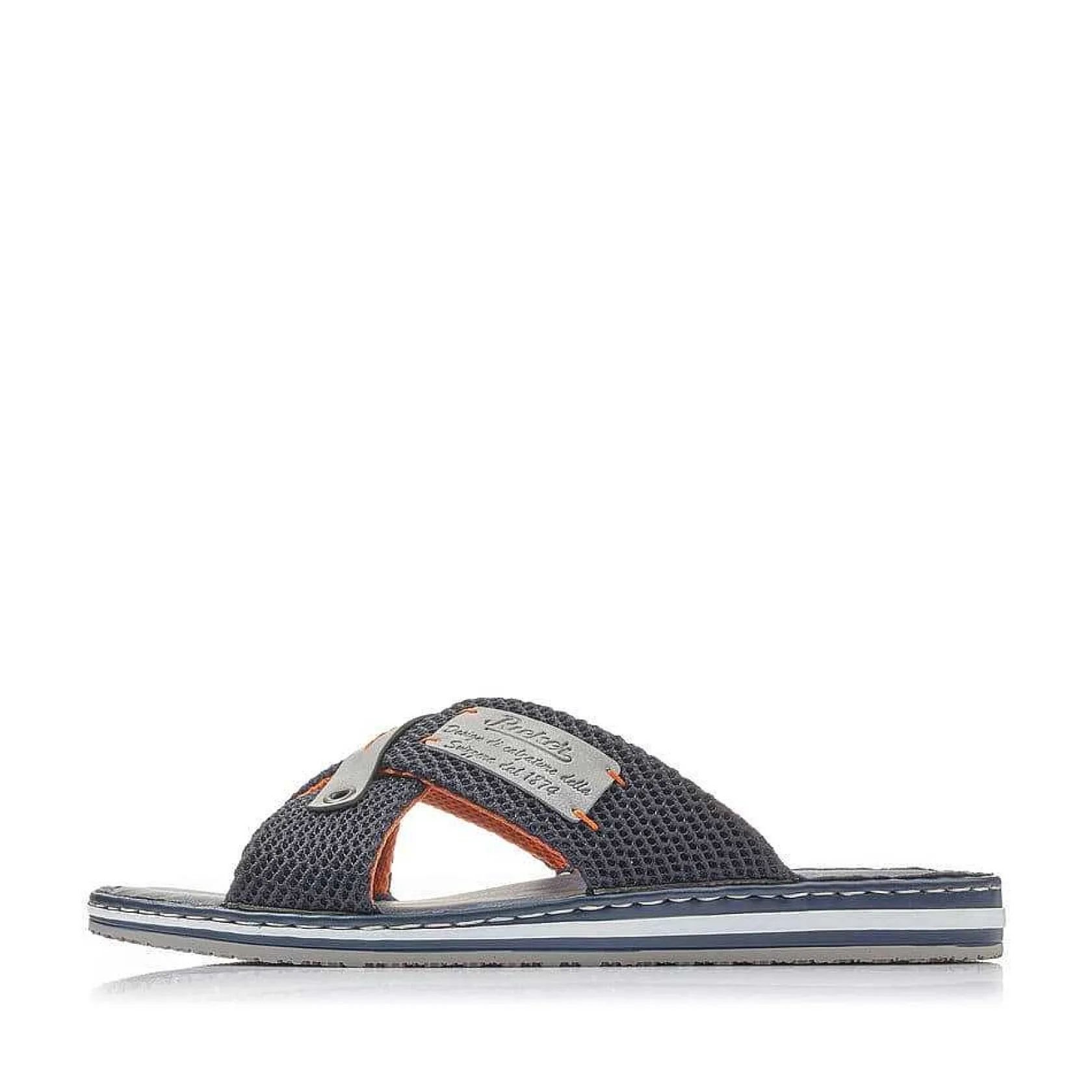 Rieker Mules & Slippers-Men'S Mules Pacific Blue