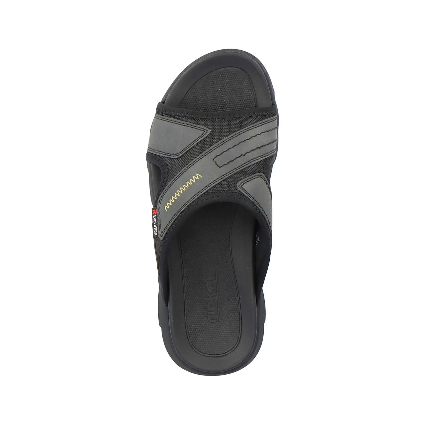 Rieker Mules & Slippers-Men'S Mules Steel Black