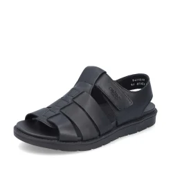 Rieker Sandals-Men'S Sandals Midnight Black