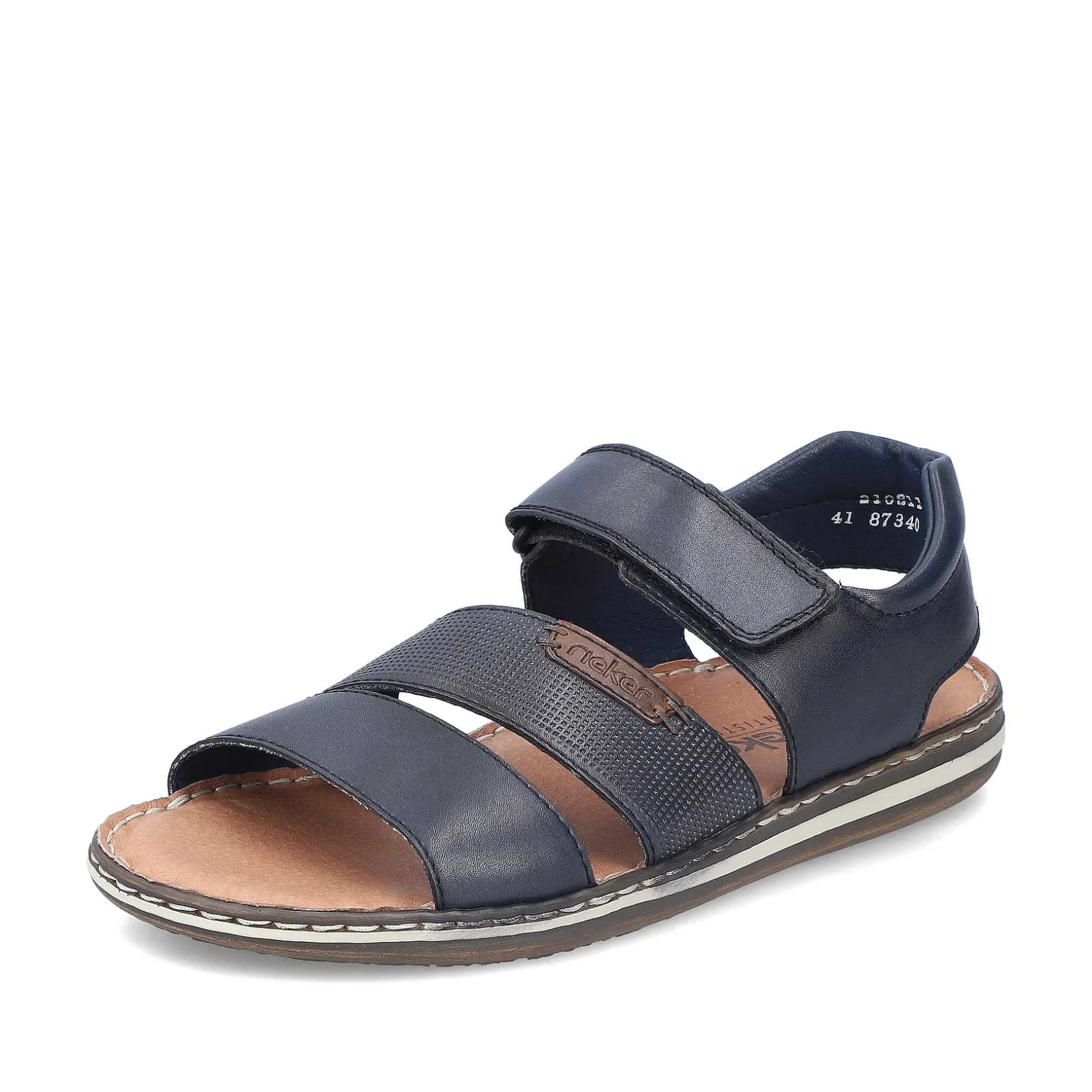 Rieker Sandals-Men'S Sandals Navy Blue