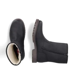 Rieker Boots-Men'S Short Boots Asphalt Black