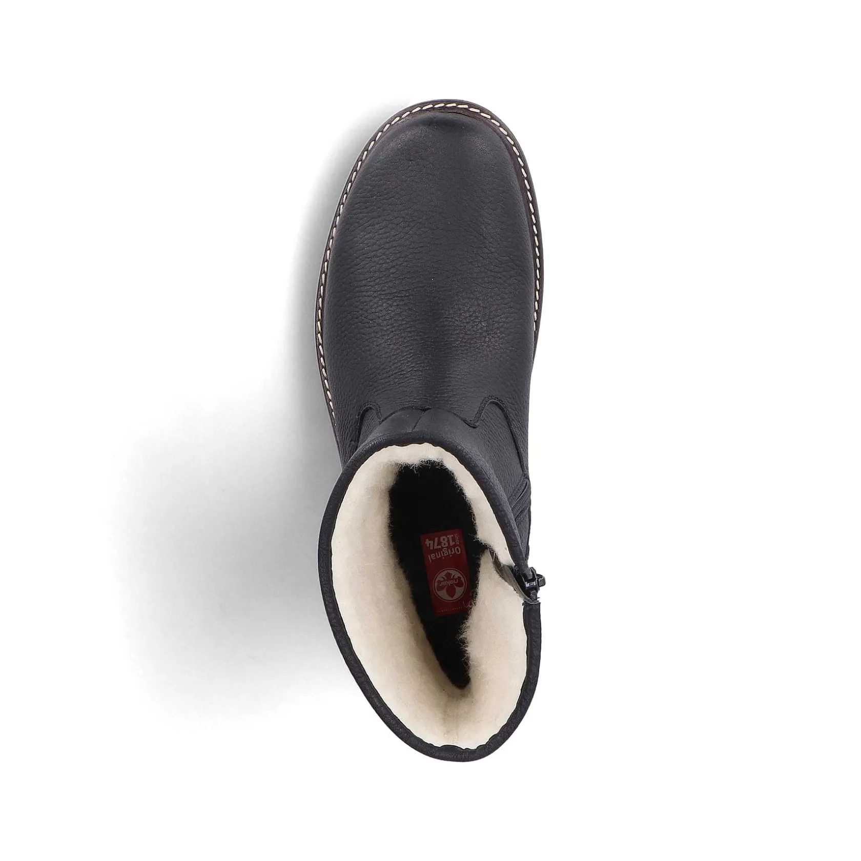 Rieker Boots-Men'S Short Boots Asphalt Black
