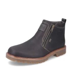 Rieker Boots-Men'S Short Boots Black Brown