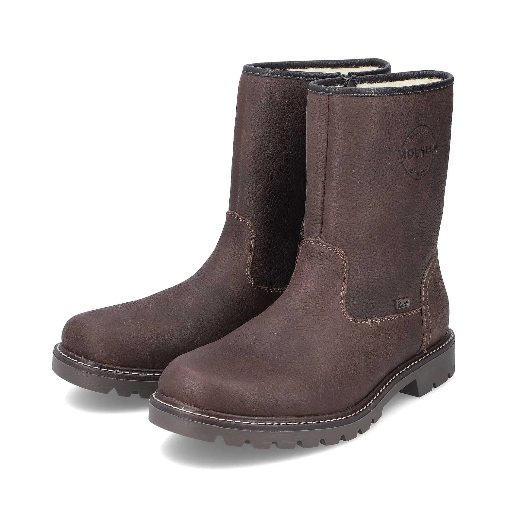 Rieker Boots-Men'S Short Boots Black Brown