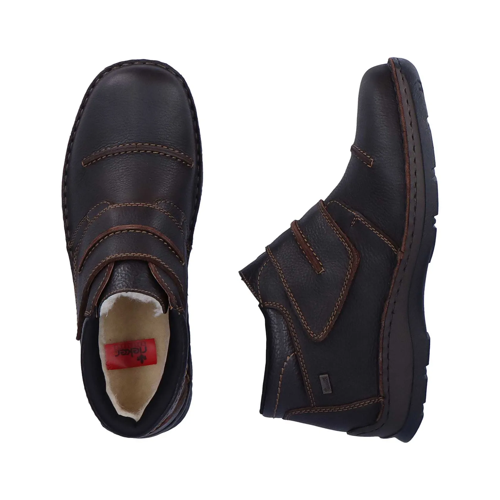 Rieker Boots-Men'S Short Boots Espresso Brown