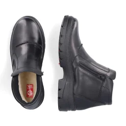 Rieker Boots-Men'S Short Boots Graphite Black