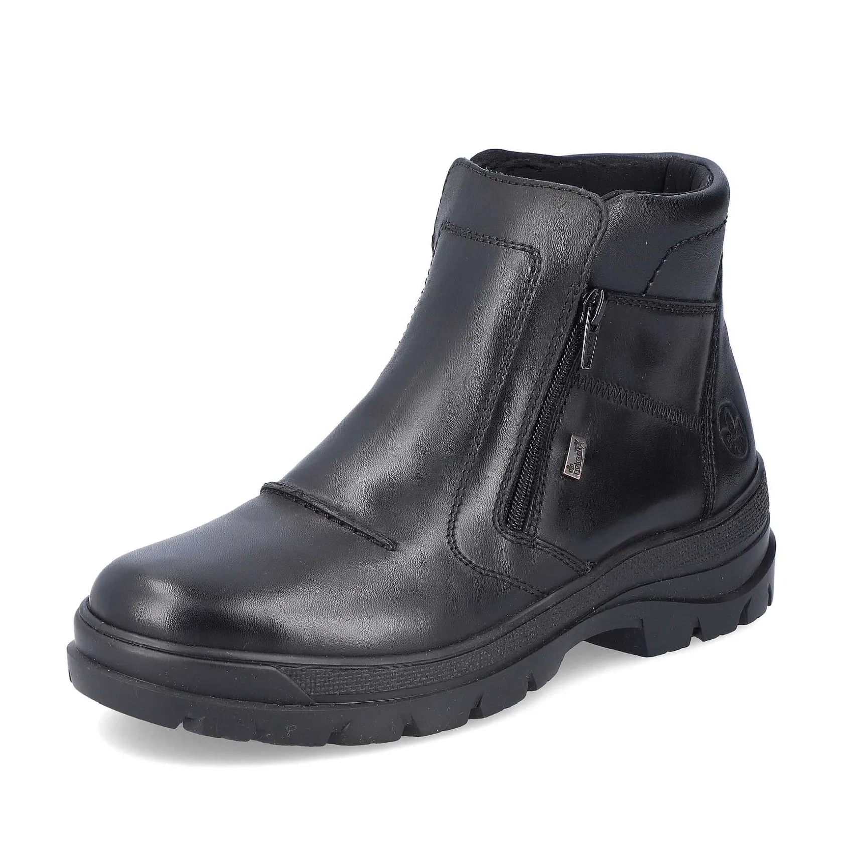 Rieker Boots-Men'S Short Boots Graphite Black
