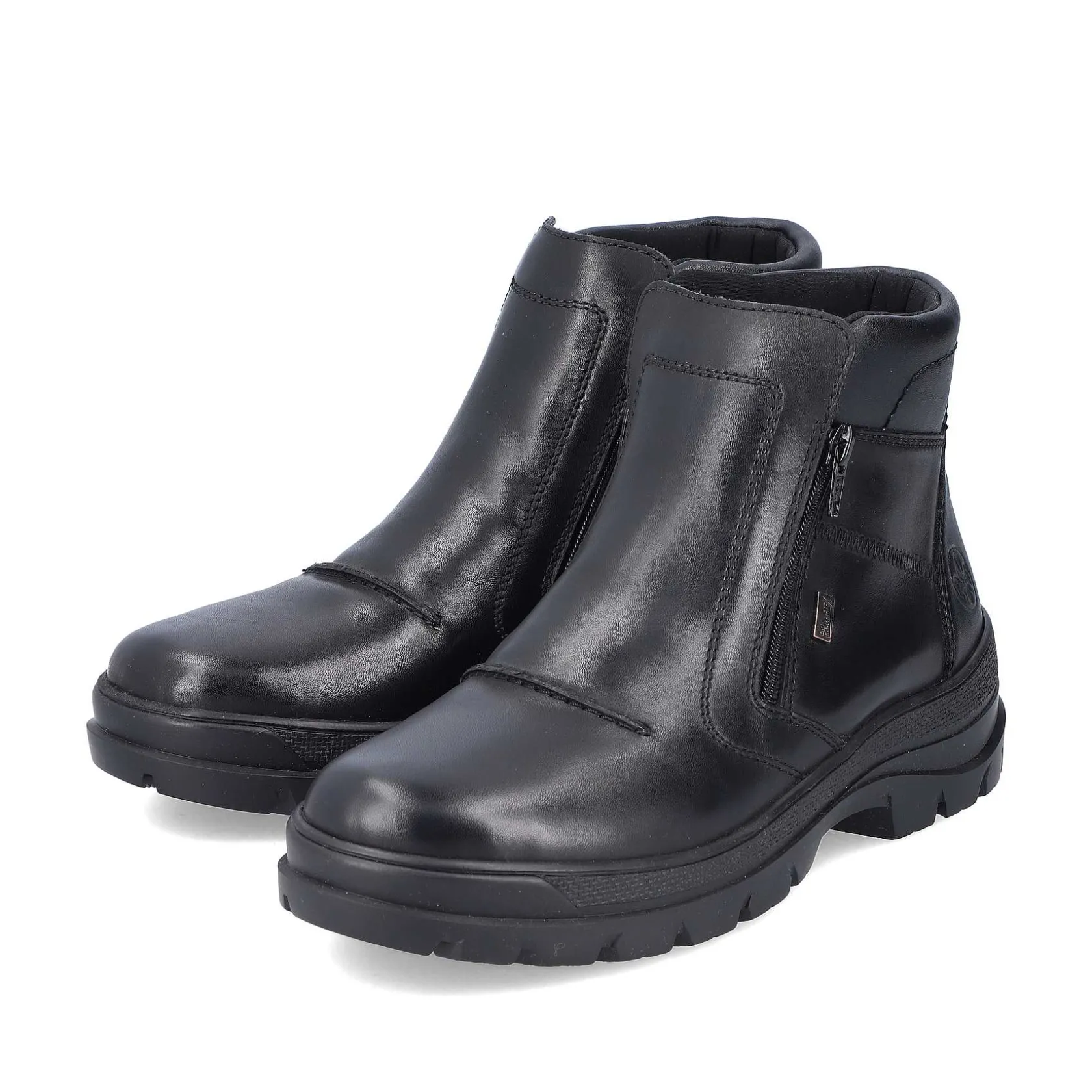 Rieker Boots-Men'S Short Boots Graphite Black