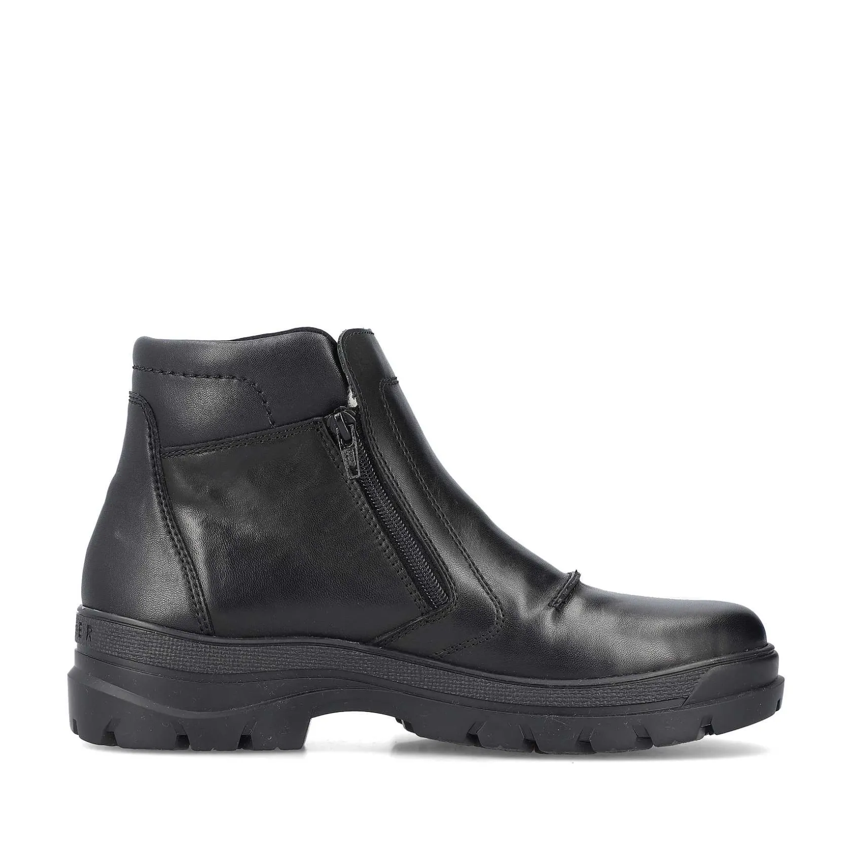 Rieker Boots-Men'S Short Boots Graphite Black