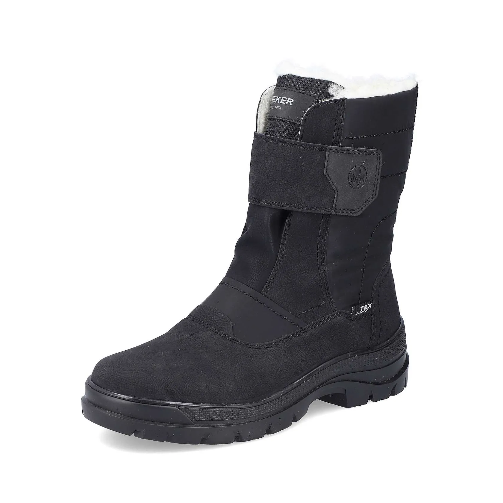 Rieker Boots-Men'S Short Boots Jet Black