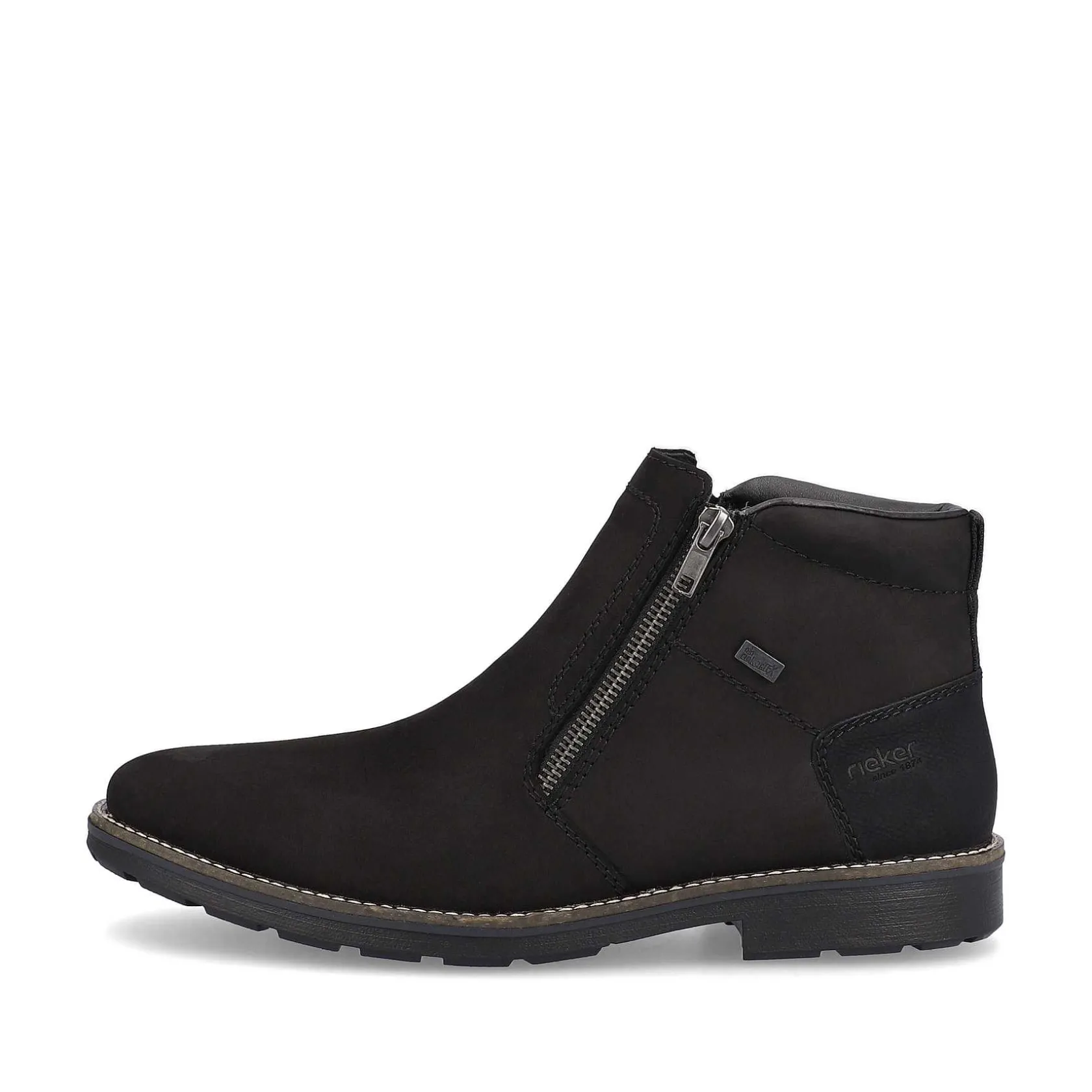 Rieker Boots-Men'S Short Boots Midnight Black