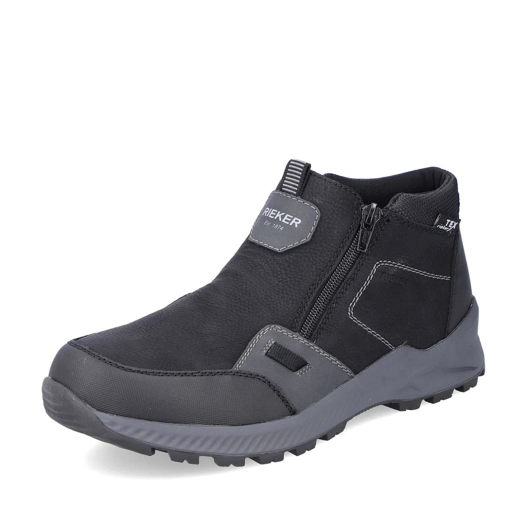 Rieker Low Shoes & Slippers-Men'S Slippers Asphalt Black
