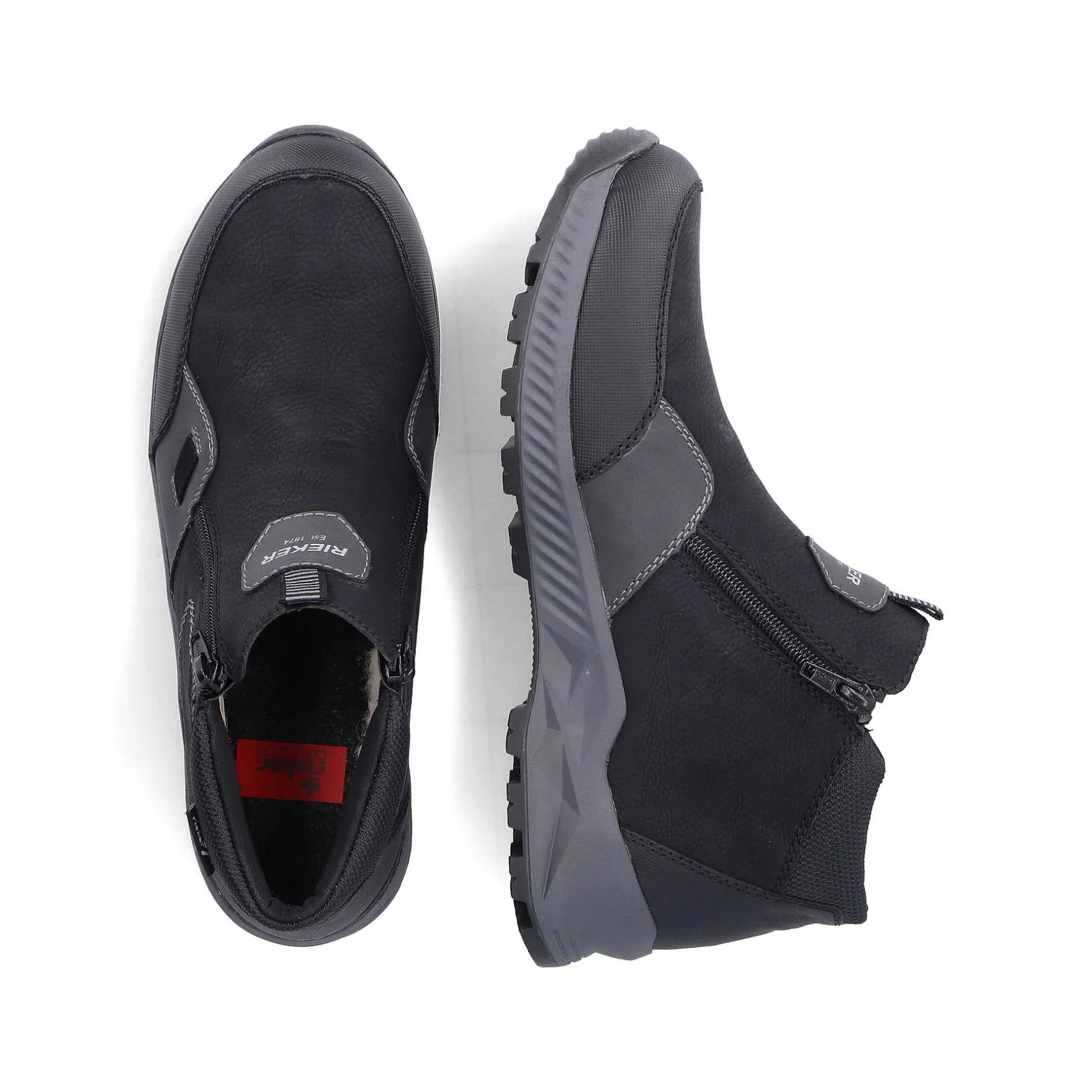 Rieker Low Shoes & Slippers-Men'S Slippers Asphalt Black