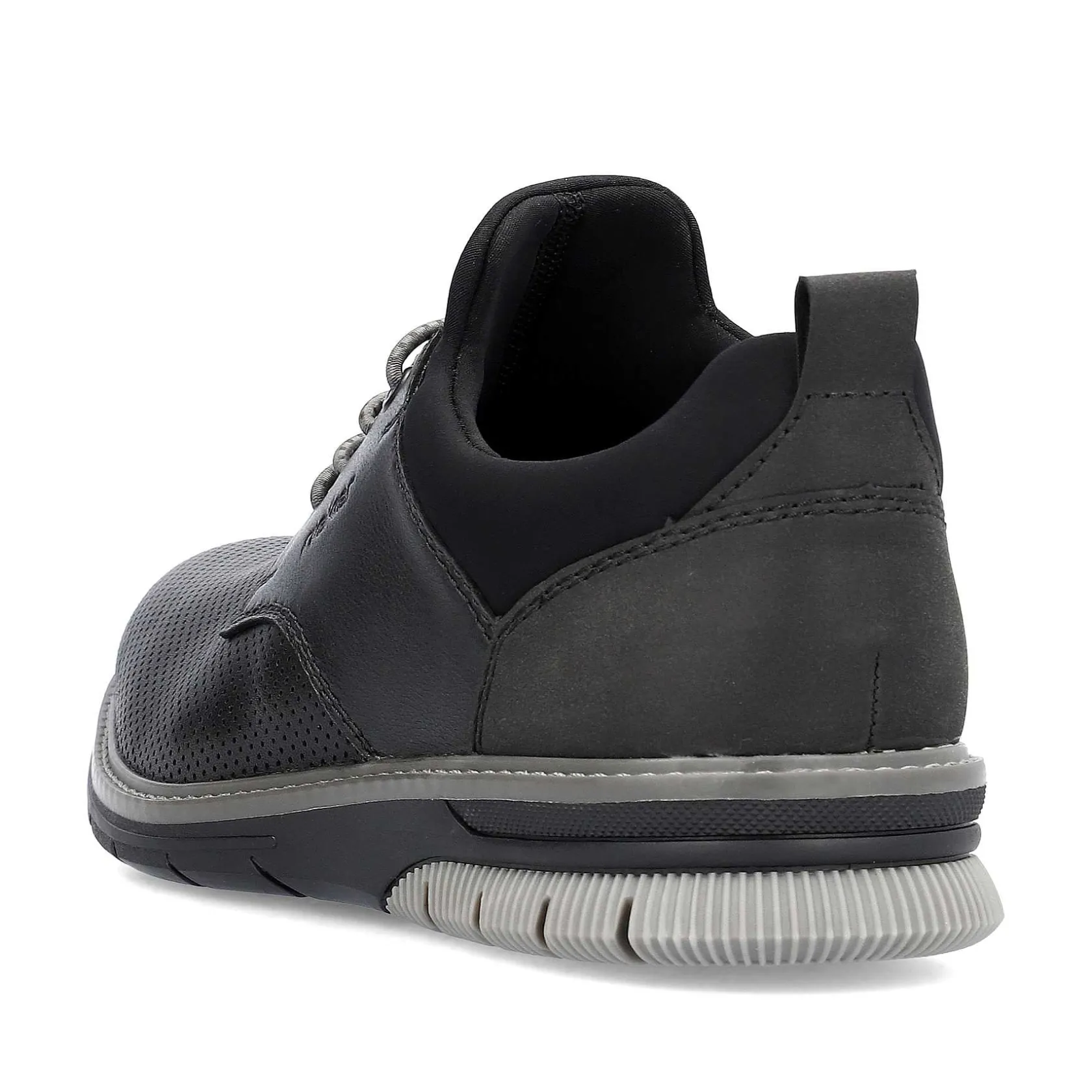 Rieker Business Shoes-Men'S Slippers Asphalt Black