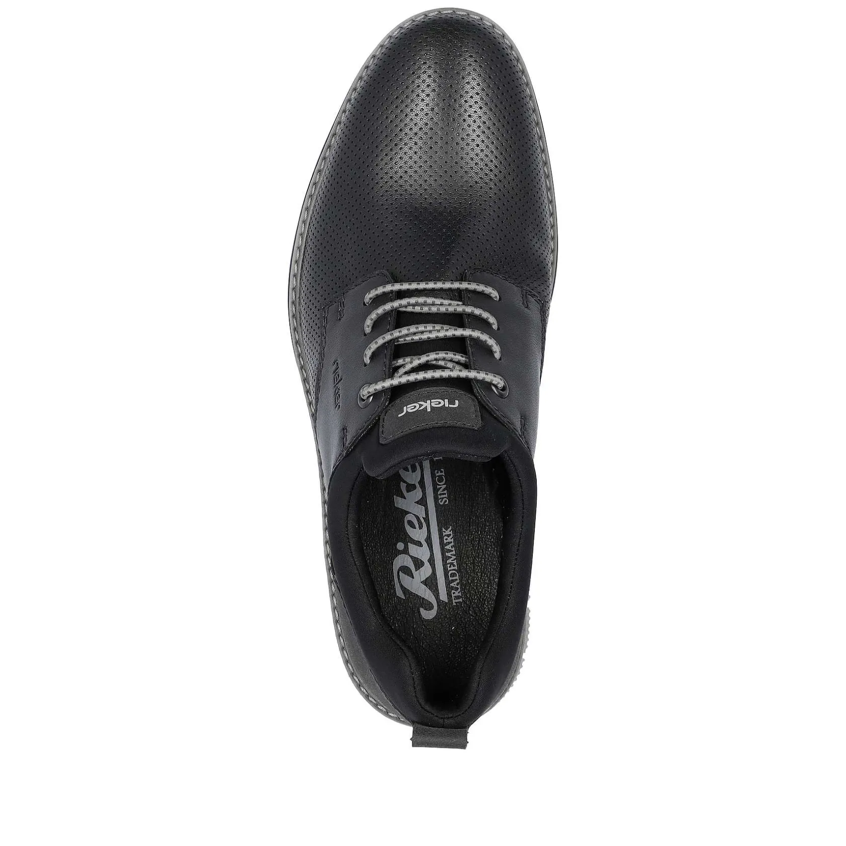 Rieker Business Shoes-Men'S Slippers Asphalt Black