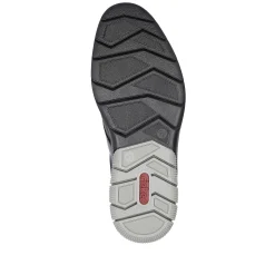 Rieker Business Shoes-Men'S Slippers Asphalt Black