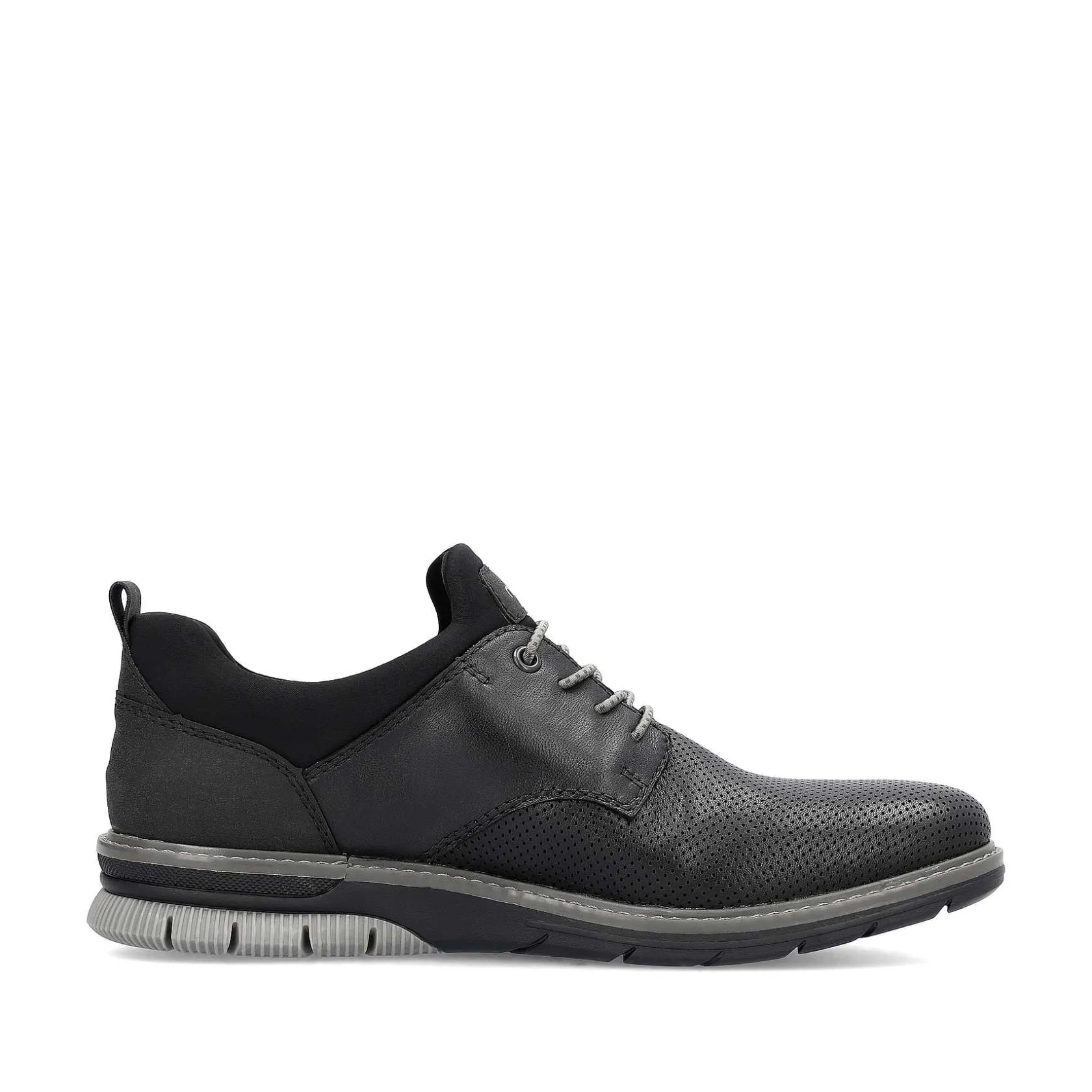 Rieker Business Shoes-Men'S Slippers Asphalt Black