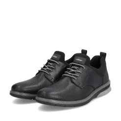 Rieker Business Shoes-Men'S Slippers Asphalt Black