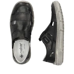 Rieker Low Shoes & Slippers-Men'S Slippers Asphalt Gray