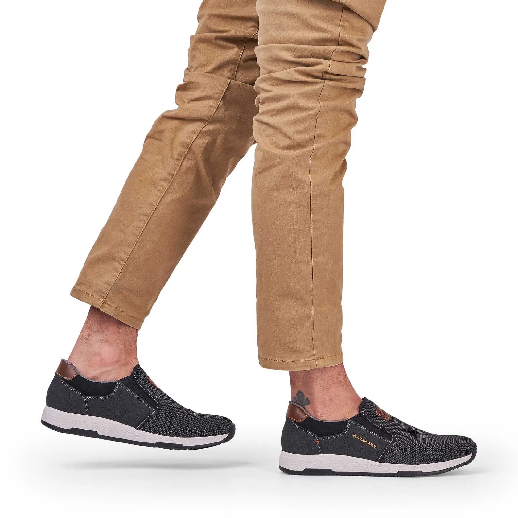 Rieker Low Shoes & Slippers-Men'S Slippers Asphalt Black