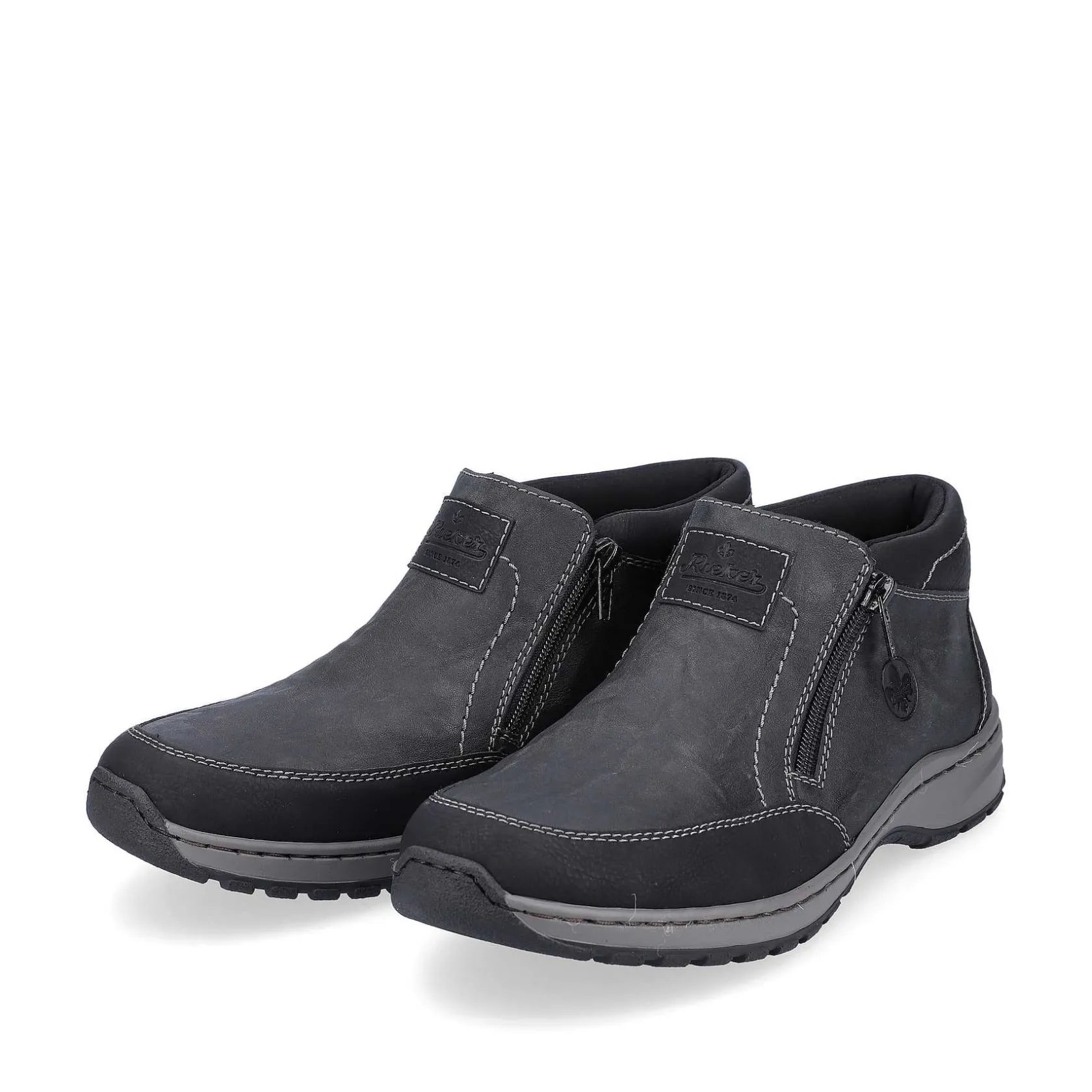 Rieker Low Shoes & Slippers-Men'S Slippers Asphalt Gray
