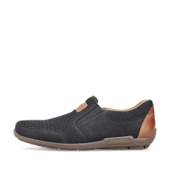 Rieker Low Shoes & Slippers-Men'S Slippers Asphalt Black