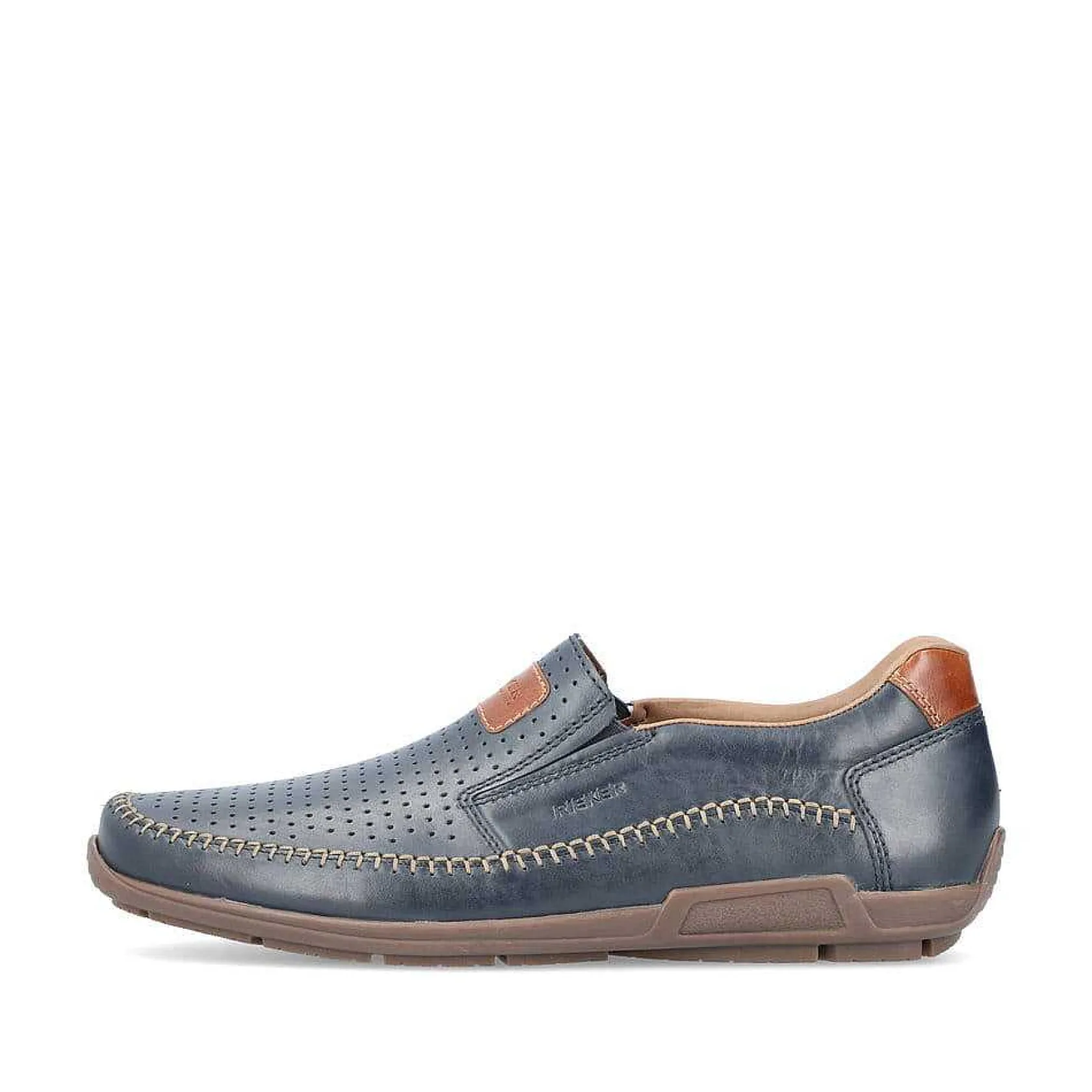 Rieker Low Shoes & Slippers-Men'S Slippers Blue Metallic