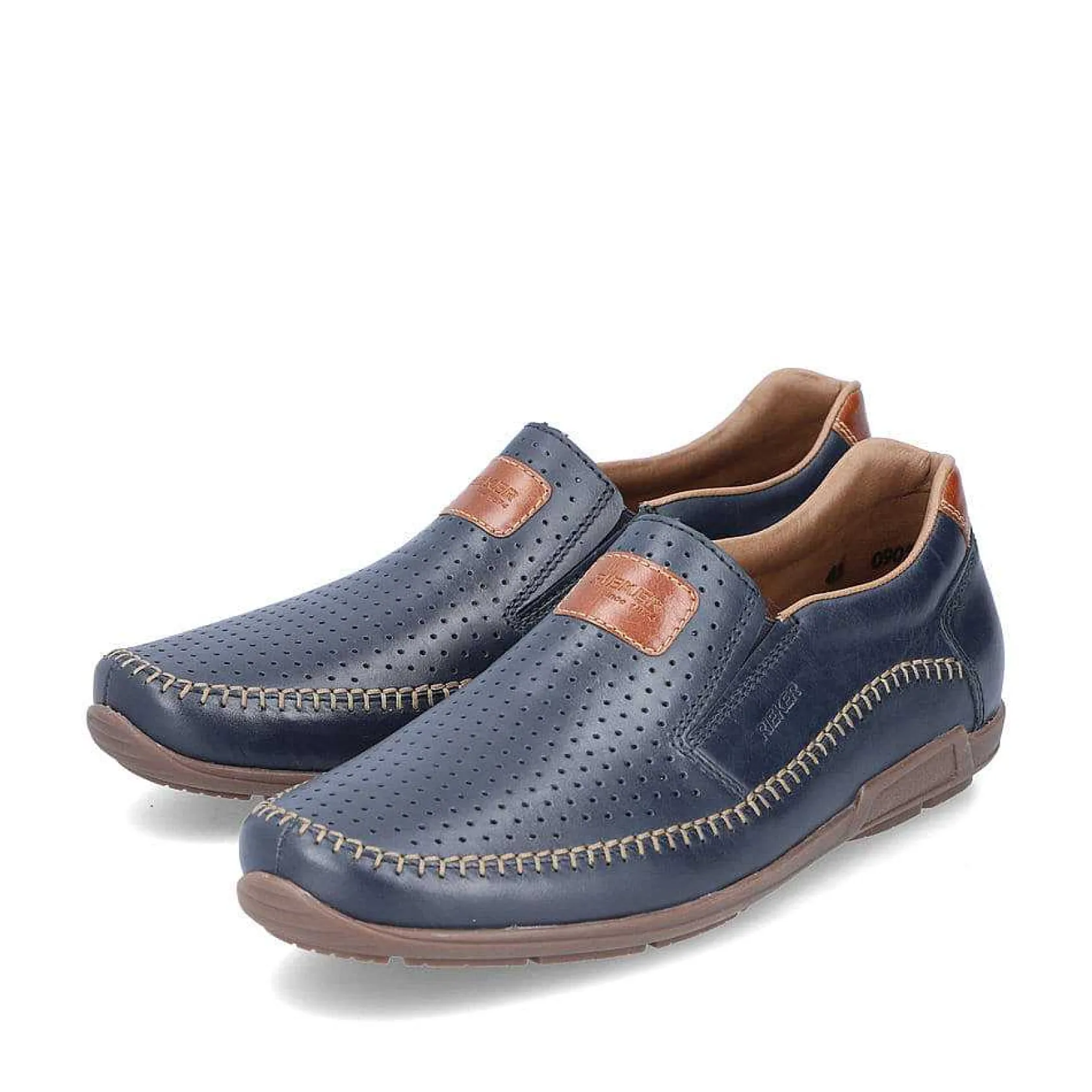 Rieker Low Shoes & Slippers-Men'S Slippers Blue Metallic
