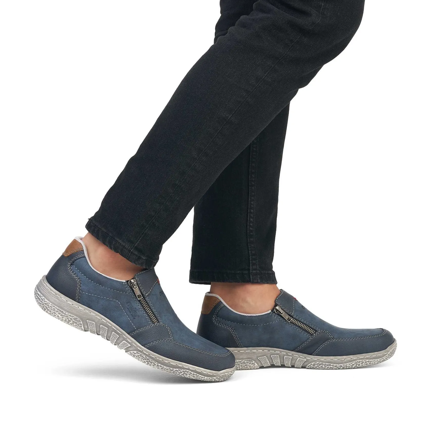 Rieker Low Shoes & Slippers-Men'S Slippers Blue Gray