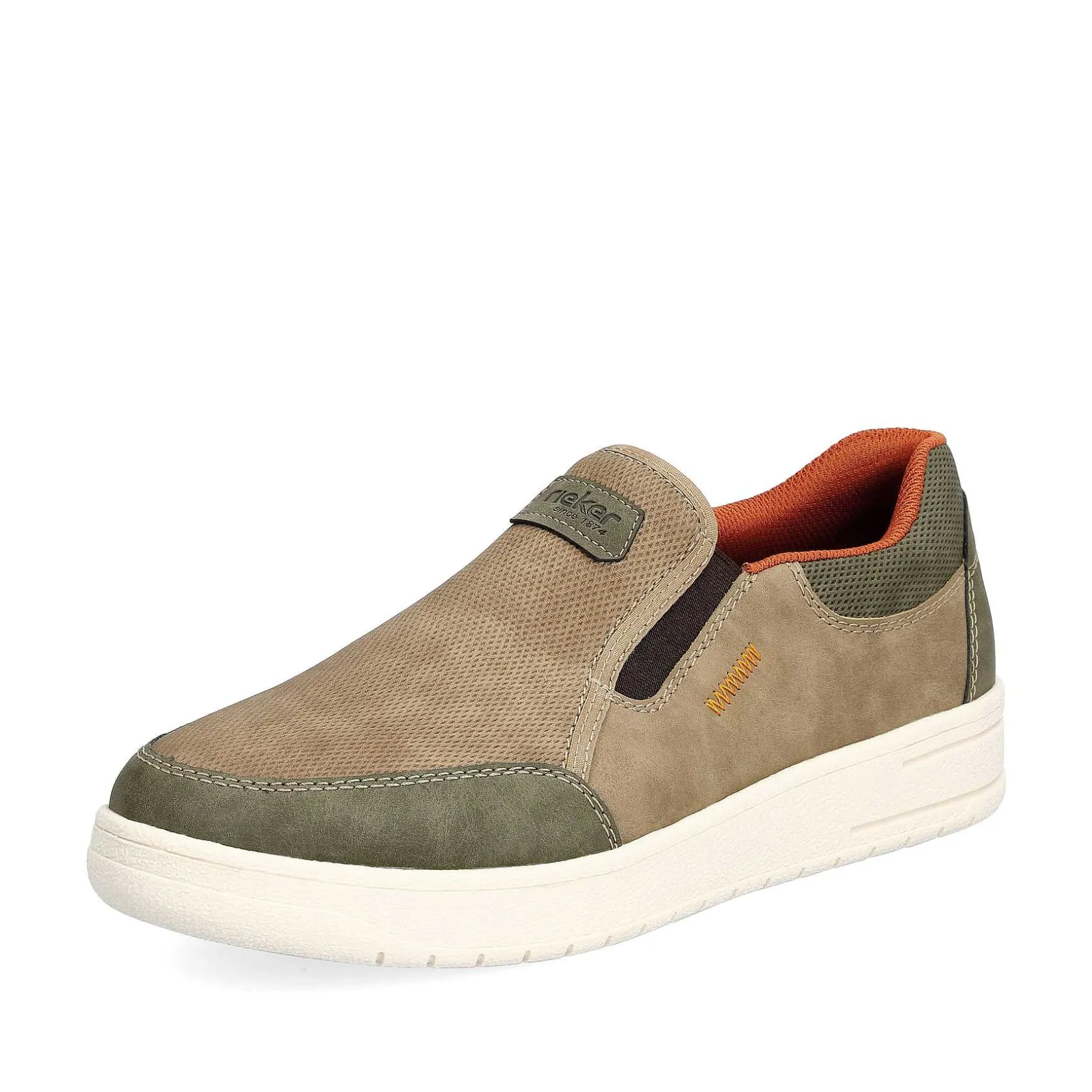 Rieker Low Shoes & Slippers-Men'S Slippers Brown-Beige