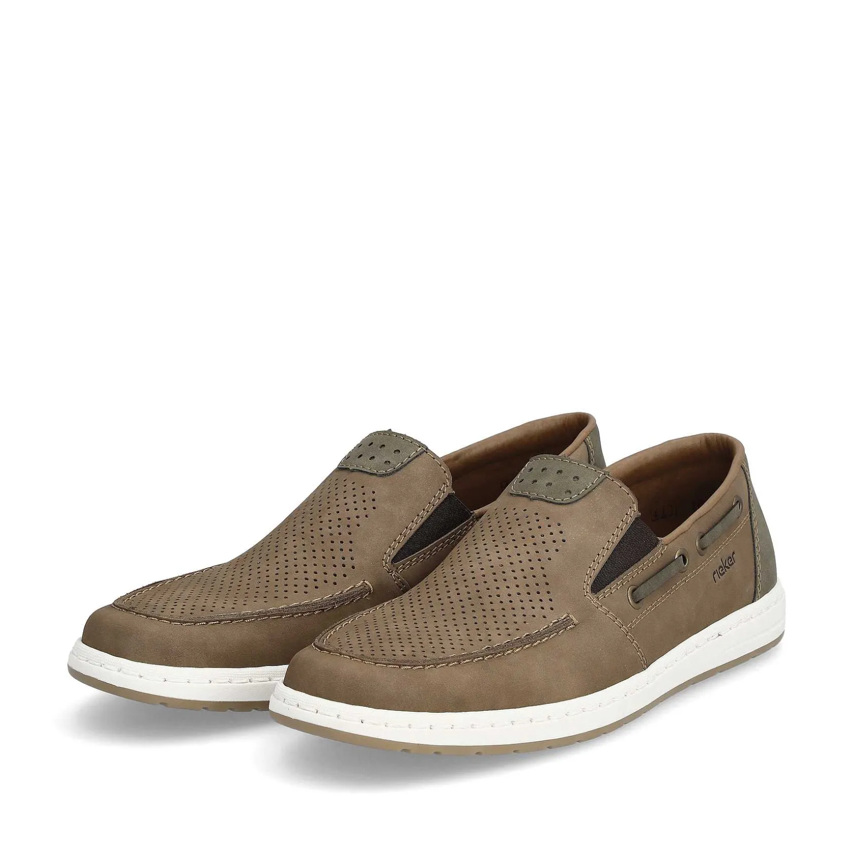 Rieker Low Shoes & Slippers-Men'S Slippers Brown Gray