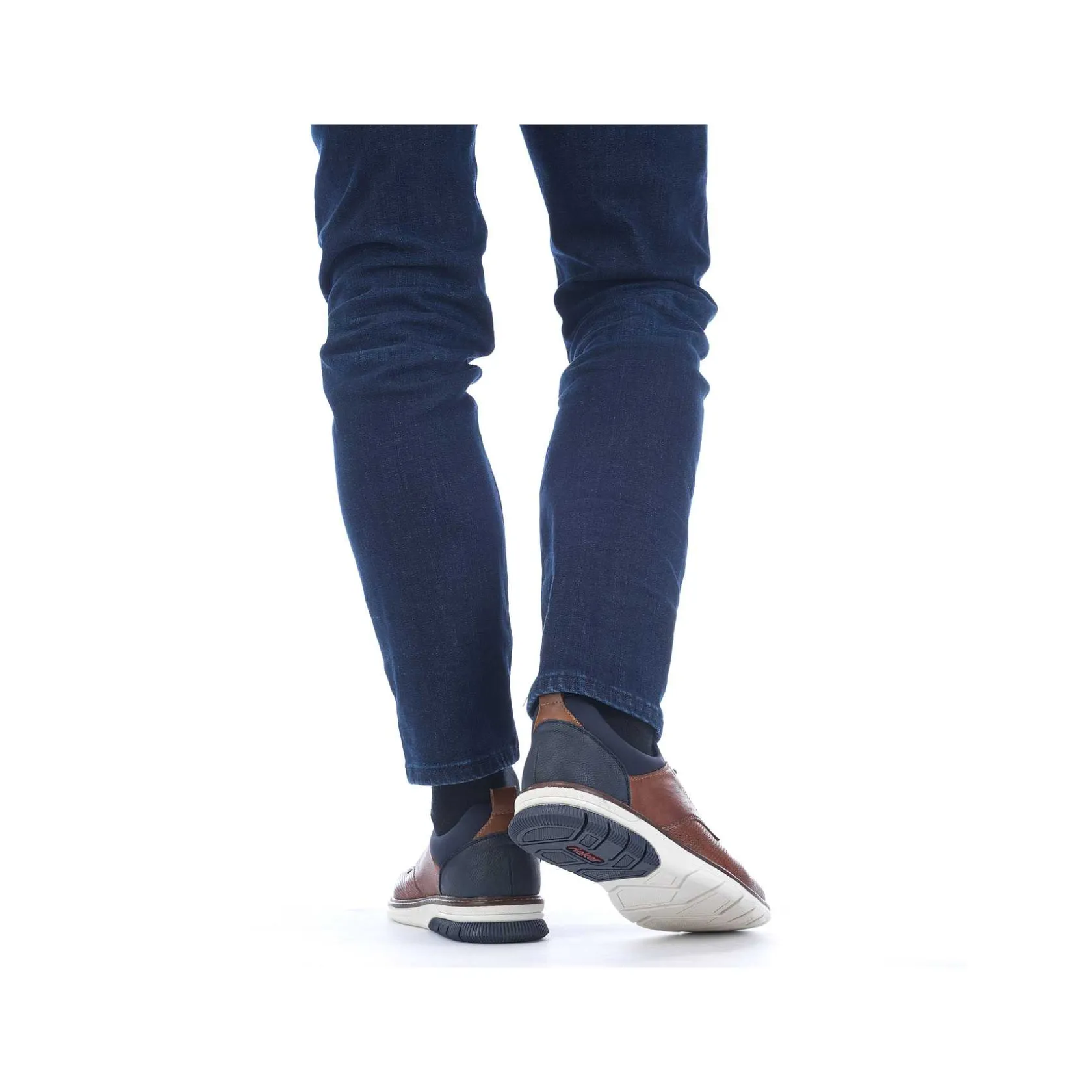 Rieker Low Shoes & Slippers-Men'S Slippers Caramel Brown-Pacific Blue