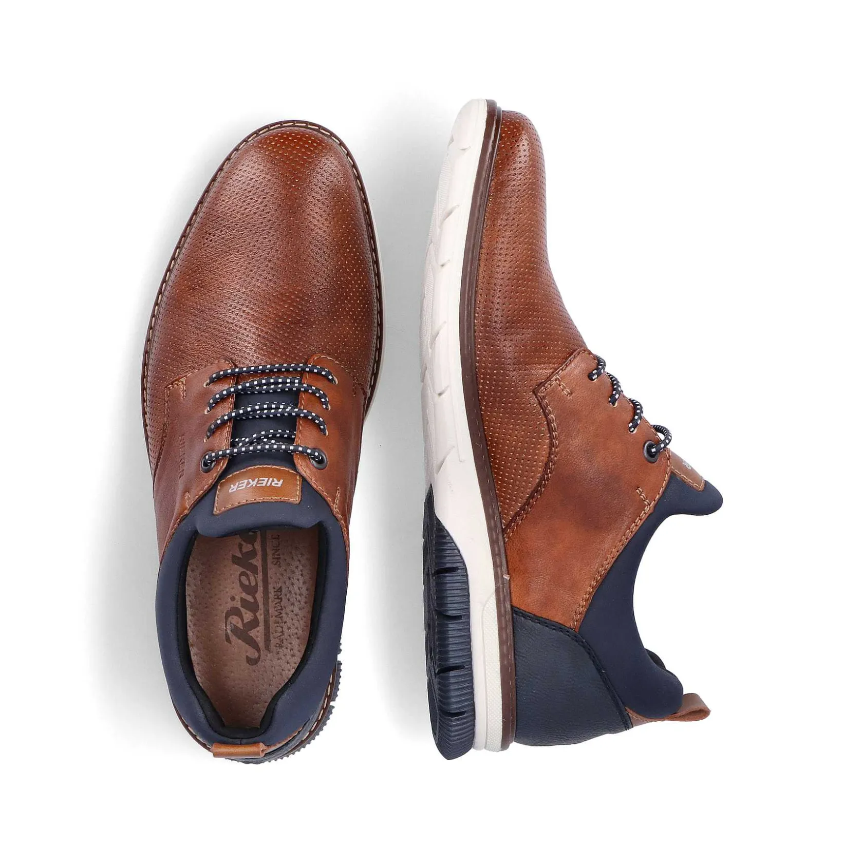 Rieker Low Shoes & Slippers-Men'S Slippers Caramel Brown-Pacific Blue