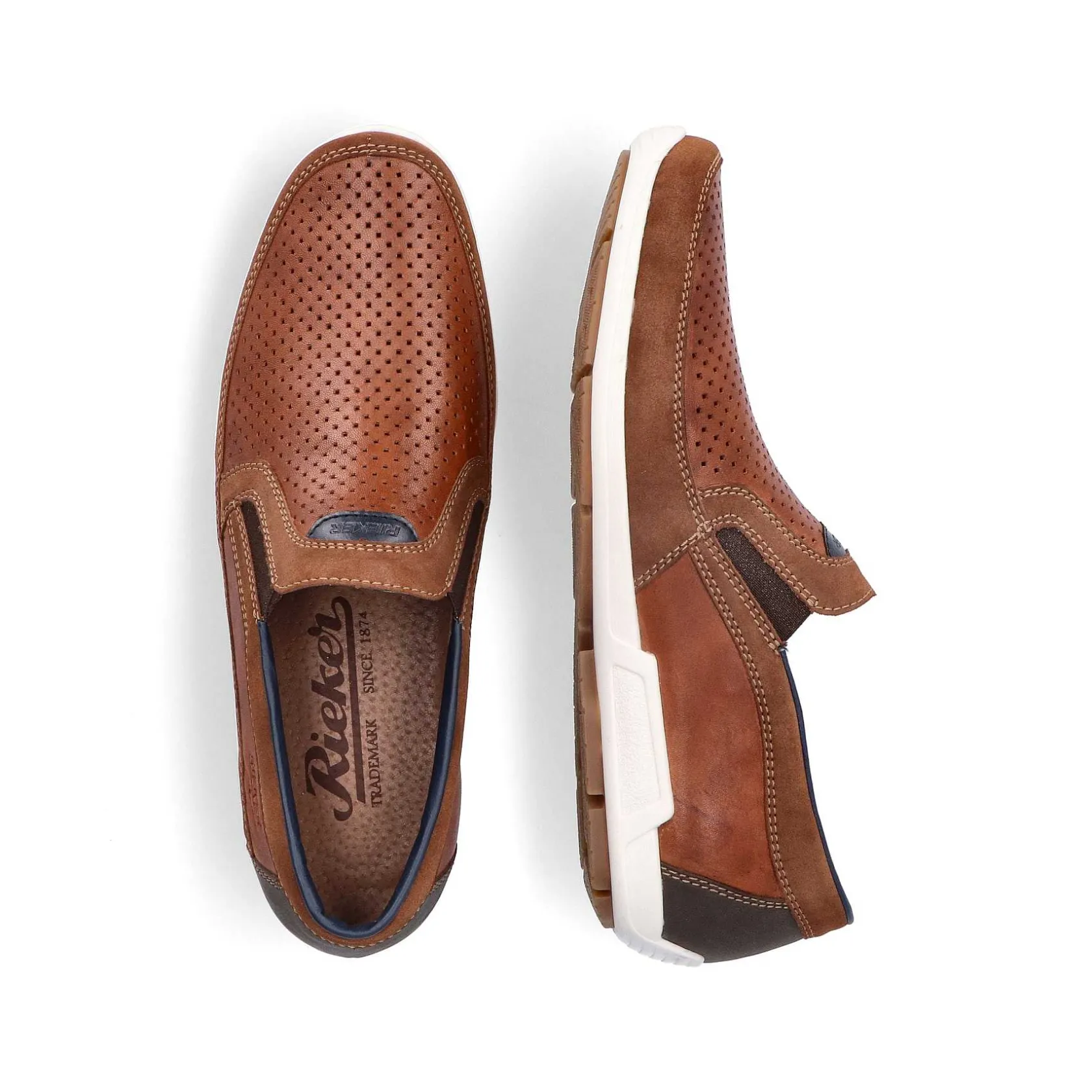 Rieker Low Shoes & Slippers-Men'S Slippers Caramel Brown