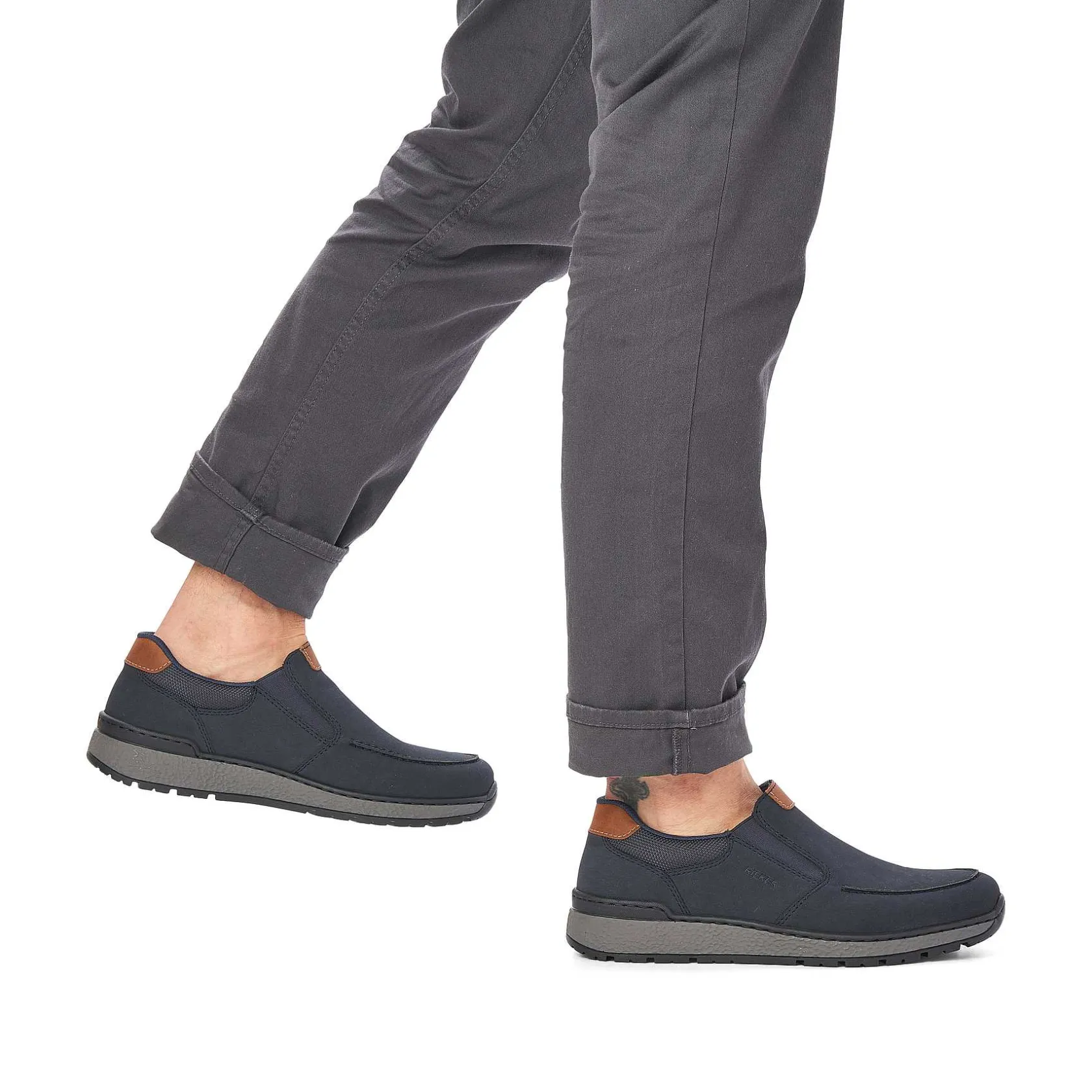 Rieker Low Shoes & Slippers-Men'S Slippers Dark Blue Noisette