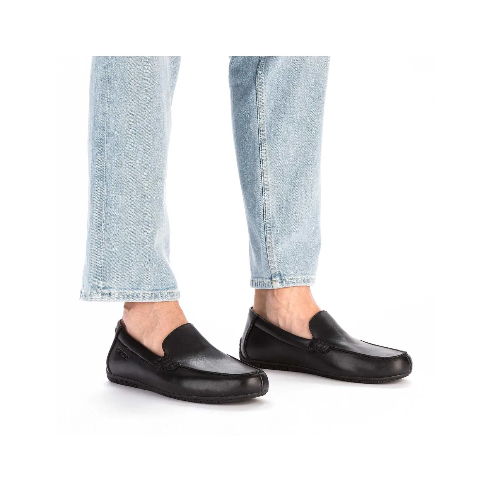 Rieker Low Shoes & Slippers-Men'S Slippers Glossy Black